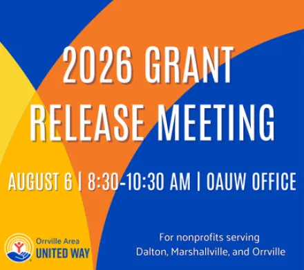 2026 Grant Release Meeting is August 6, 8:30-10:30am at the OAUW office