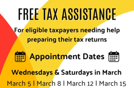 Volunteer Income Tax assistance (VITA) 2025 Appointment Dates