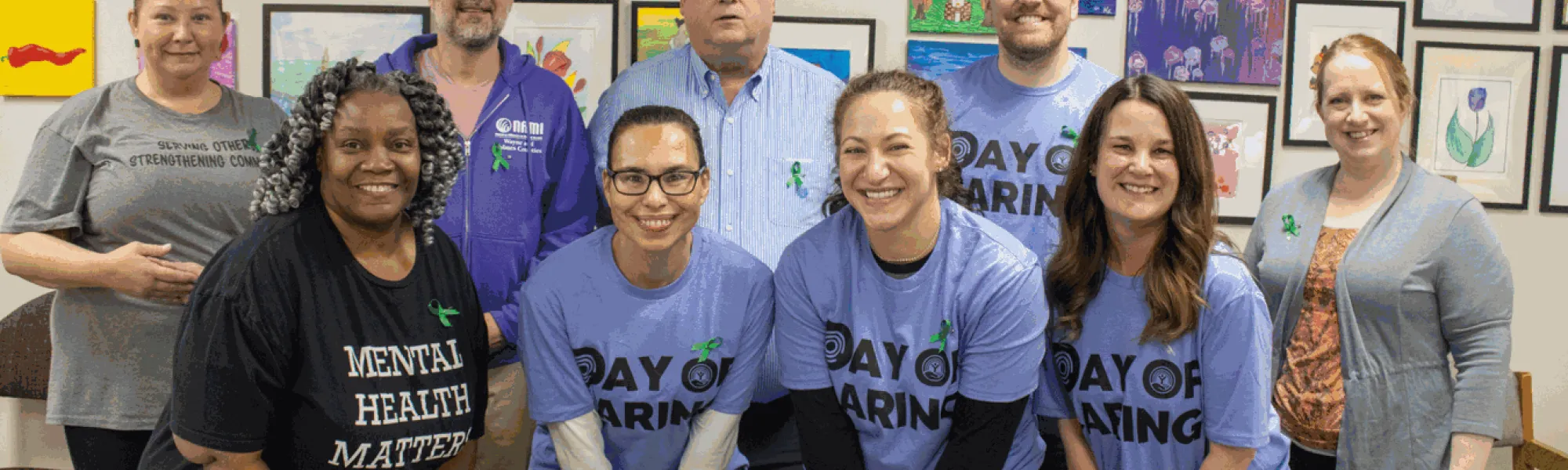 Volunteers at NAMI