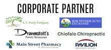 Pouly Consulting Inc, Dravenstott's, Bob Snyder Auto Sales, Chiofalo Chiropractic, Main Street Pharmacy, Pavilion Corporate TY